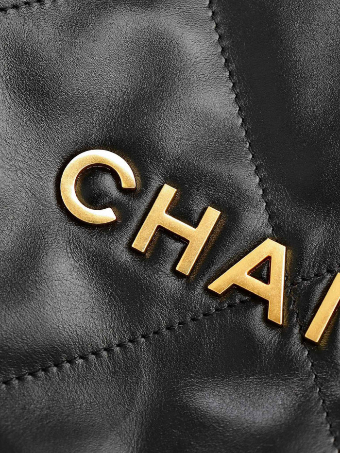 Chanel NIGO Leather Chain Backpack Bag #nigo21218