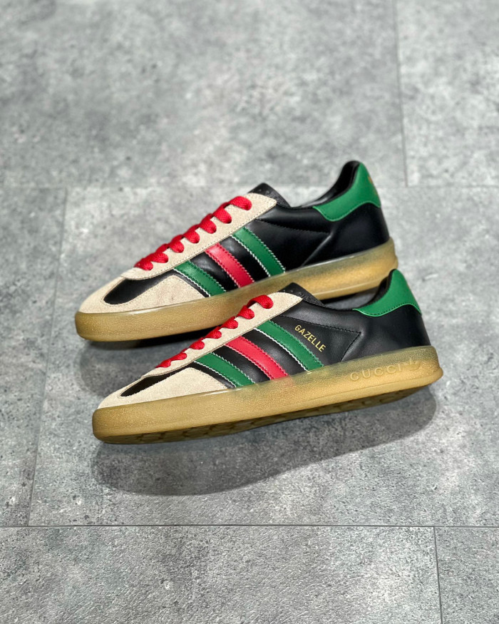 GUCCI Men's and Women's Retro Flat Sneakers Shoes #nigo54691