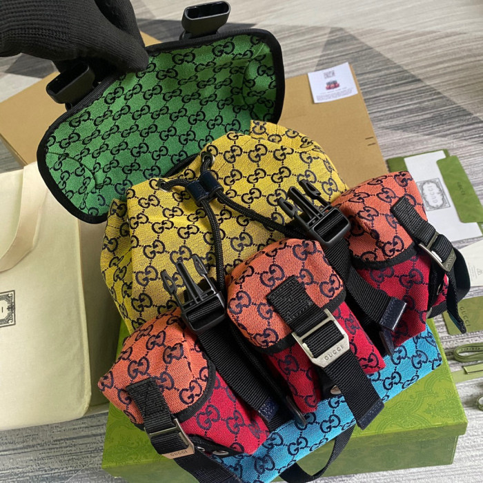 Gucci Multicolor Backpack Bag #nigo332