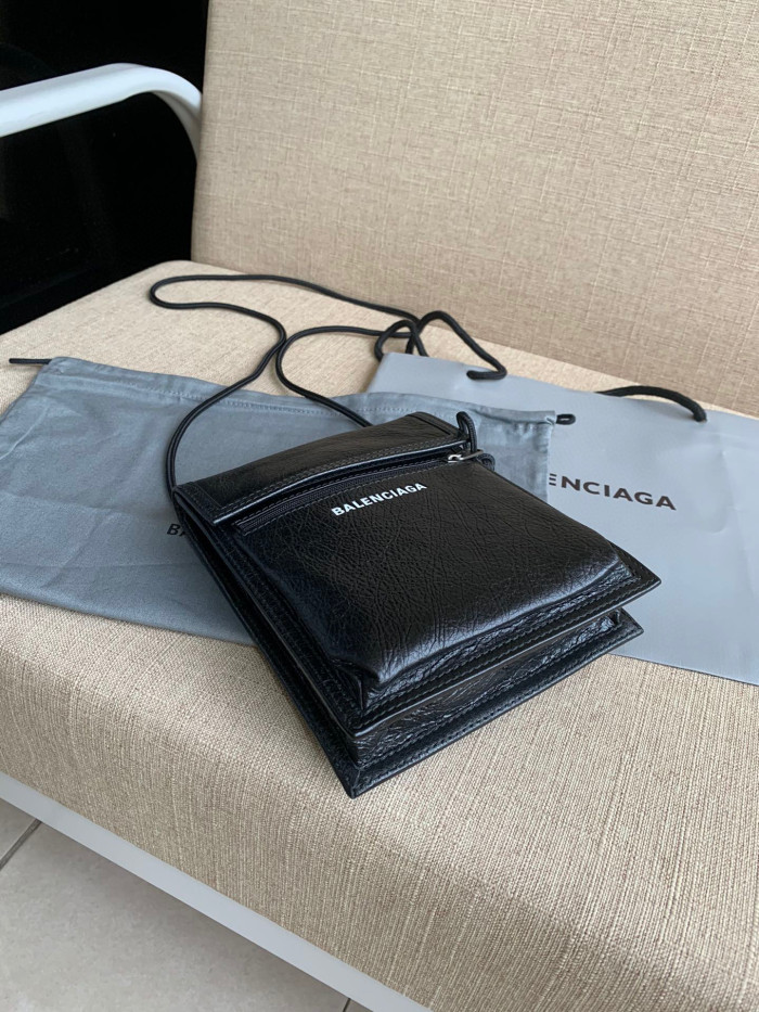 Balenciaga NIGO Leather Small Crossbody Bag #nigo56763