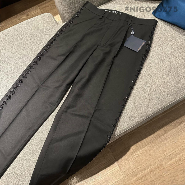 Louis Vuitton Bright Diamond Long Sleeved Coat And Pants Set #nigo96375