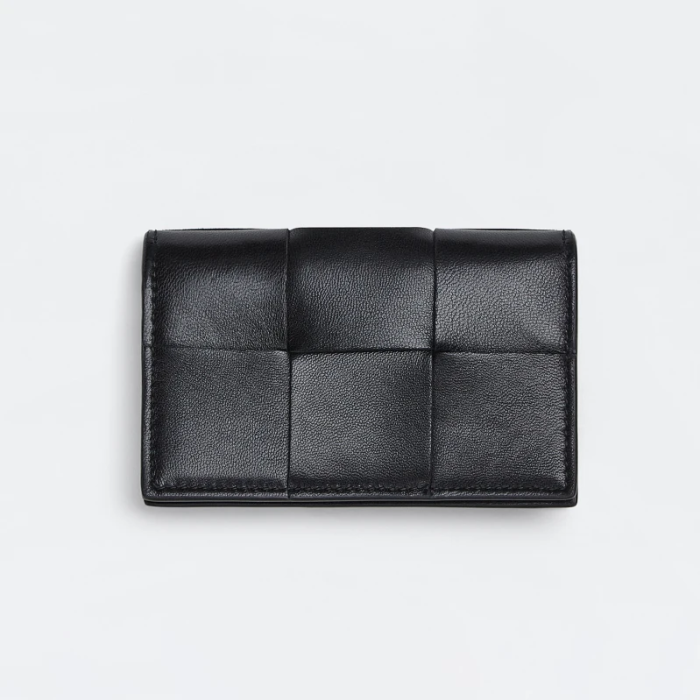 Bottega Veneta Leather Woven Card Bag Ngvp #nigo6229