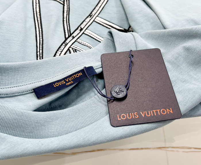 Louis Vuitton NIGO Cotton T-shirt Short Sleeve #nigo94264
