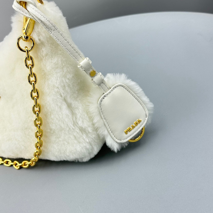 Prada Wool Maomao Single Shoulder Handheld Bags Bag #nigo56192