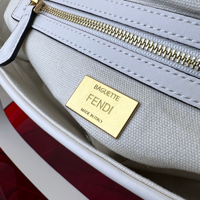 FENDI NIGO Green Rectangular Shoulder Strap Bag #nigo57586