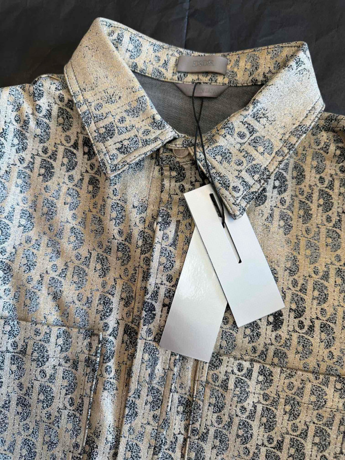 Dior NIGO Denim Lapel Jacket #nigo94857
