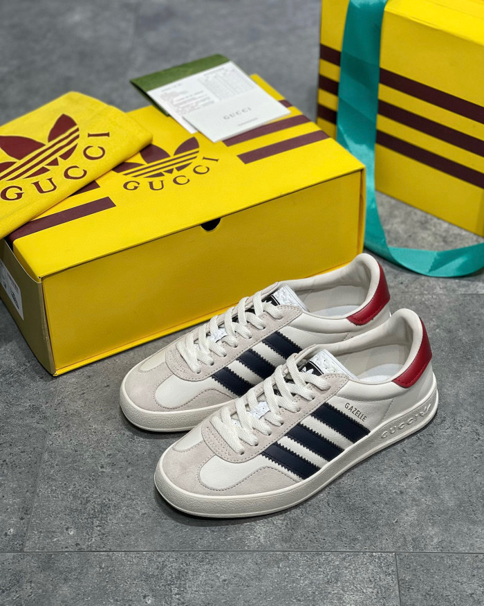 GUCCI Men's and Women's Retro Flat Sneakers Shoes #nigo54691