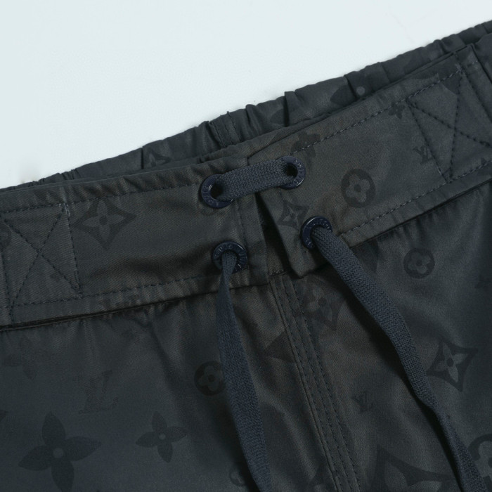 LouisVuitton NIGO Men's summer sports black shorts #nigo94166