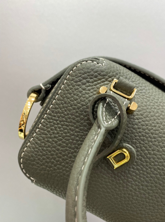 Delvaux Cool Box Taurillon Grained Calfskin Tote Bag Ngvp #nigo5836