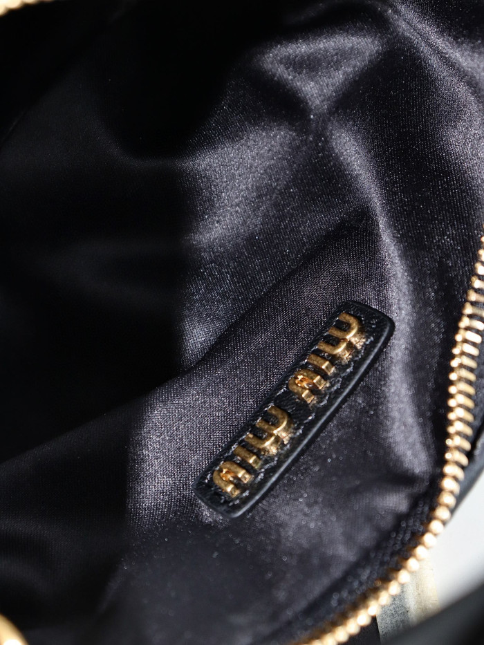 MiuMiu NIGO Pleated One Shoulder Handbag Bag Bags #nigo56962