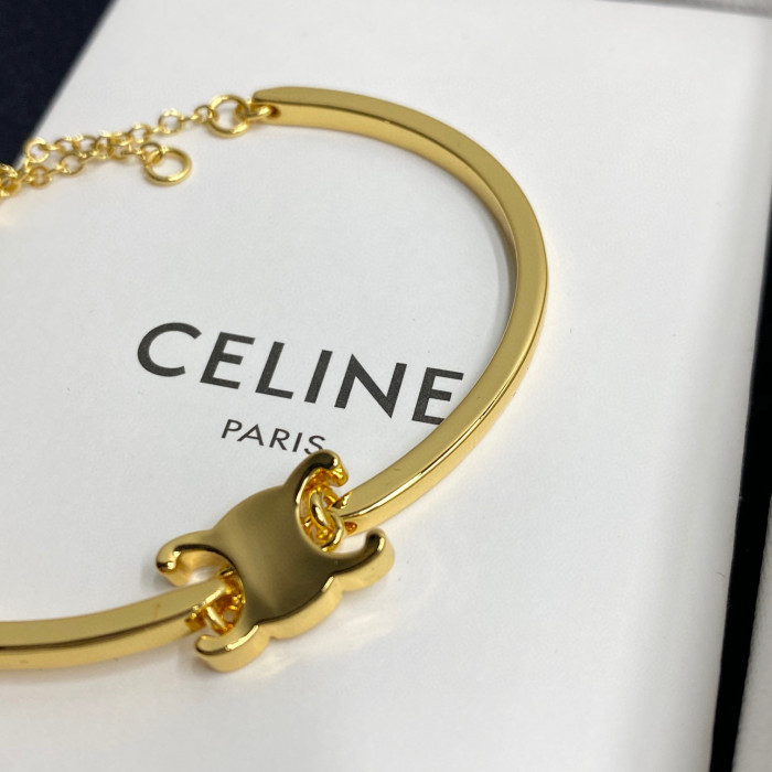 Celine Women's Gold Silver Jewelry Bracelet #nigo56934