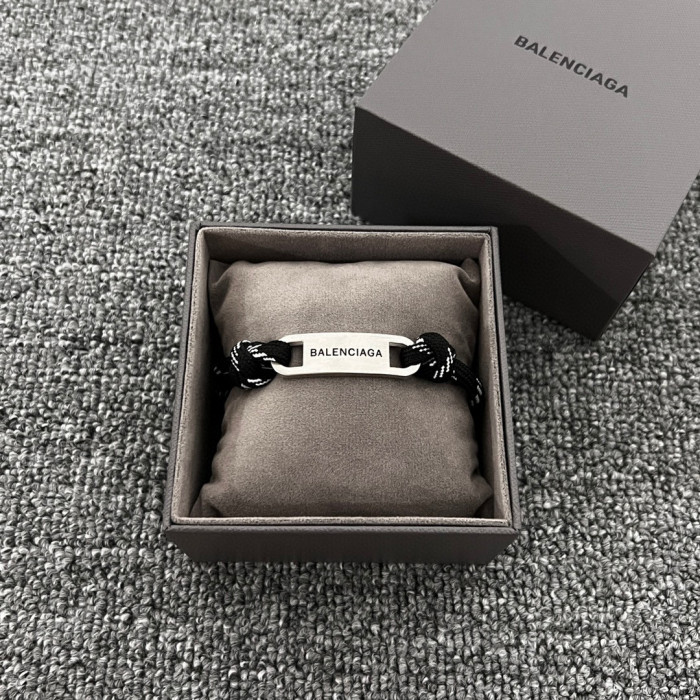 Balenciaga Refined Steel Drawcord Bracelet Accessories Jewelry #nigo82426