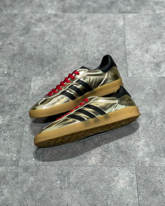 GUCCI Men's and Women's Retro Flat Sneakers Shoes #nigo54691
