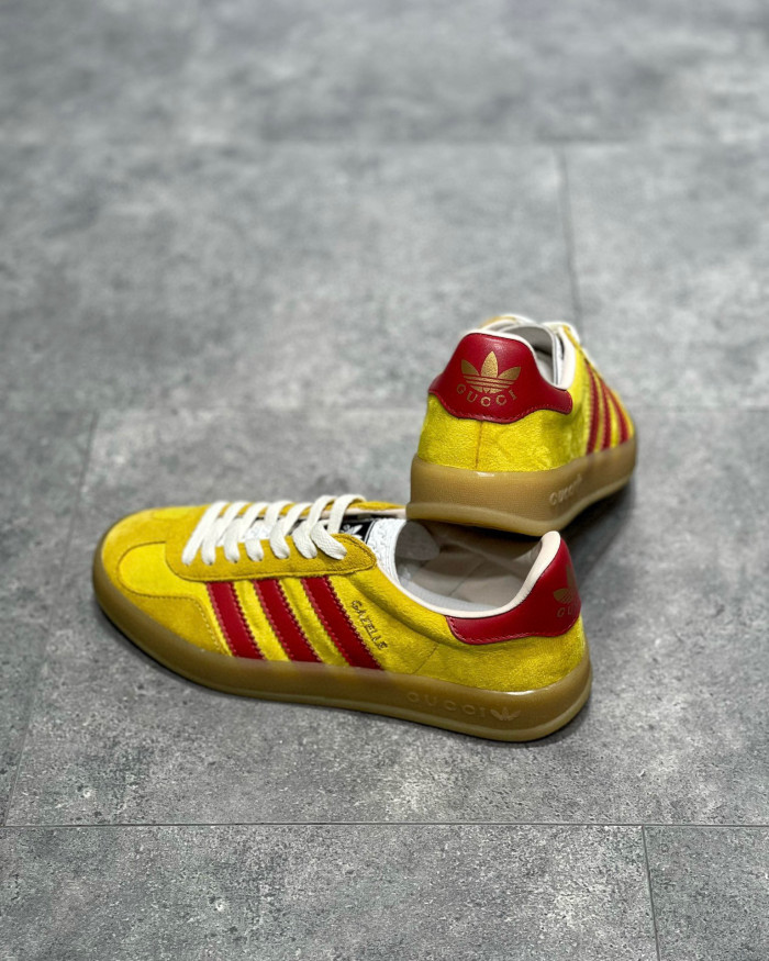 GUCCI Men's and Women's Retro Flat Sneakers Shoes #nigo54691