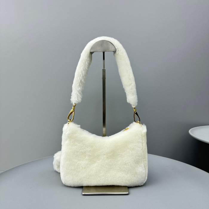 Prada Wool Maomao Single Shoulder Handheld Bags Bag #nigo56192