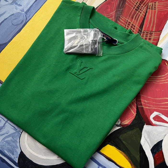 Louis Vuitton NIGO Embossed Logo Short Sleeve T-shirt #nigo94426