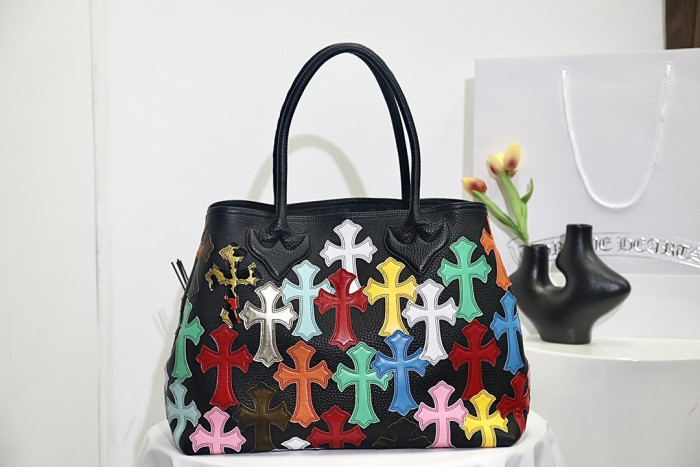 Chrome Hearts NIGO Colored Leather Handbag Shopping Bag Bags #nigo94784