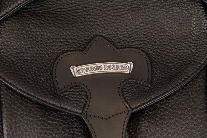 Chrome Hearts NIGO Double Shoulder Leather Backpack Bag Bags #nigo94226