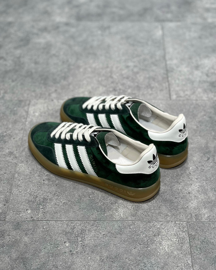 GUCCI Men's and Women's Retro Flat Sneakers Shoes #nigo54691