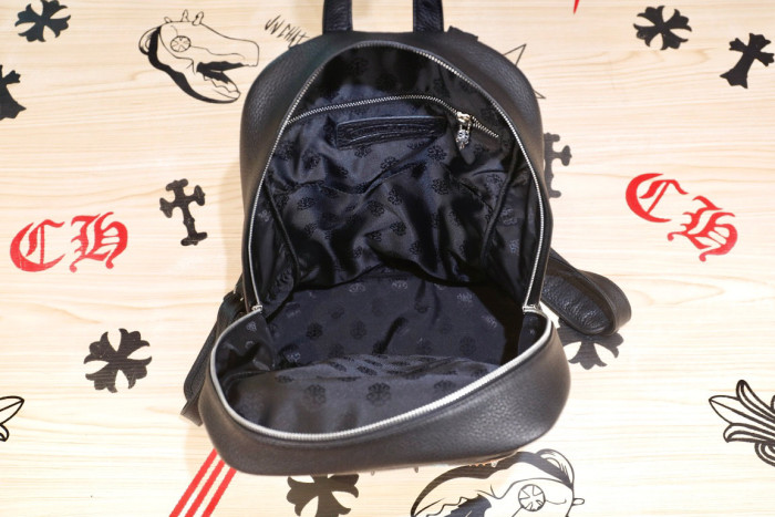 Chrome Hearts NIGO Double Shoulder Leather Backpack Bag Bags #nigo94226