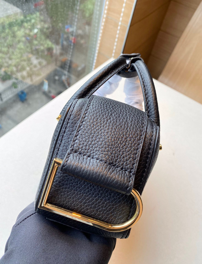 Delvaux Cool Box Taurillon Grained Calfskin Tote Bag Ngvp #nigo5836