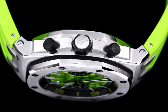 Audemars Piguet Audemars Piguet NIGO Silicone Waterproof Fully Automatic Mechanical Watch #nigo94423