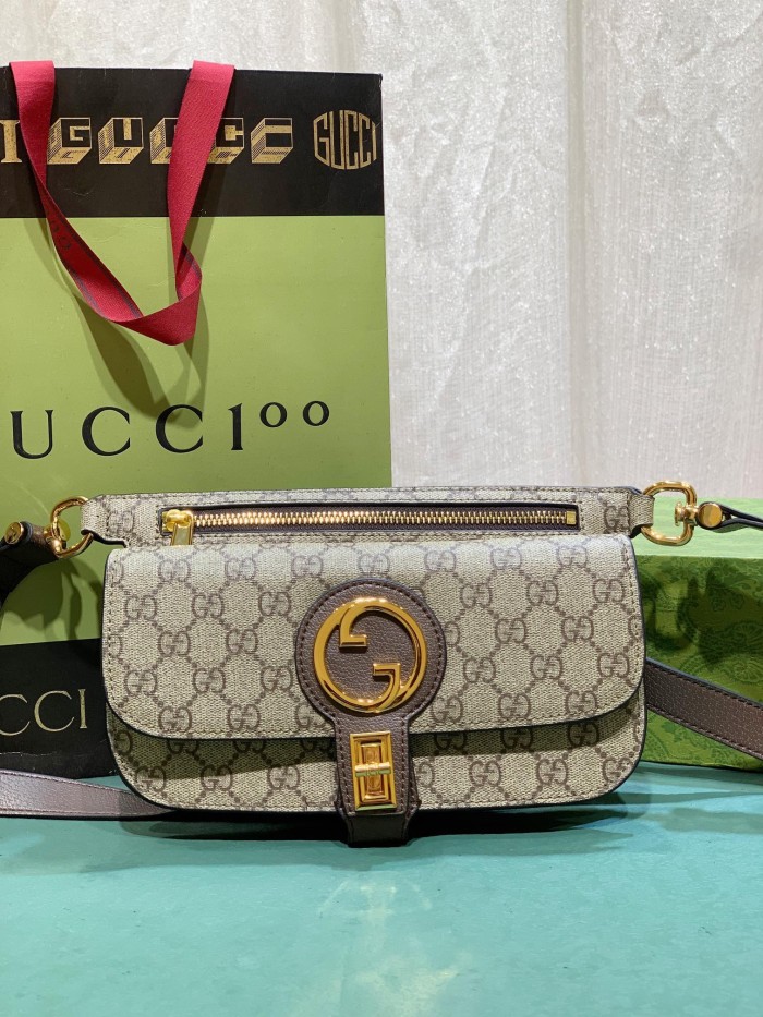 Gucci  Leather Single Shoulder Messenger Bag Bags #nigo56291