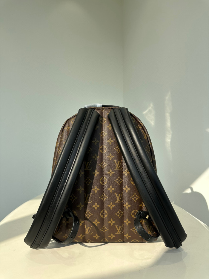 Louis Vuitton NIGO Leather Brown Backpack Bag #nigo57481