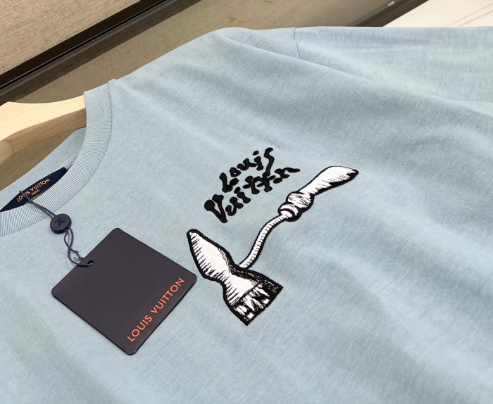 Louis Vuitton NIGO Cotton T-shirt Short Sleeve #nigo94264