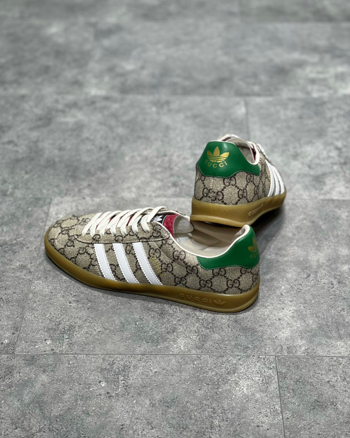GUCCI Men's and Women's Retro Flat Sneakers Shoes #nigo54691