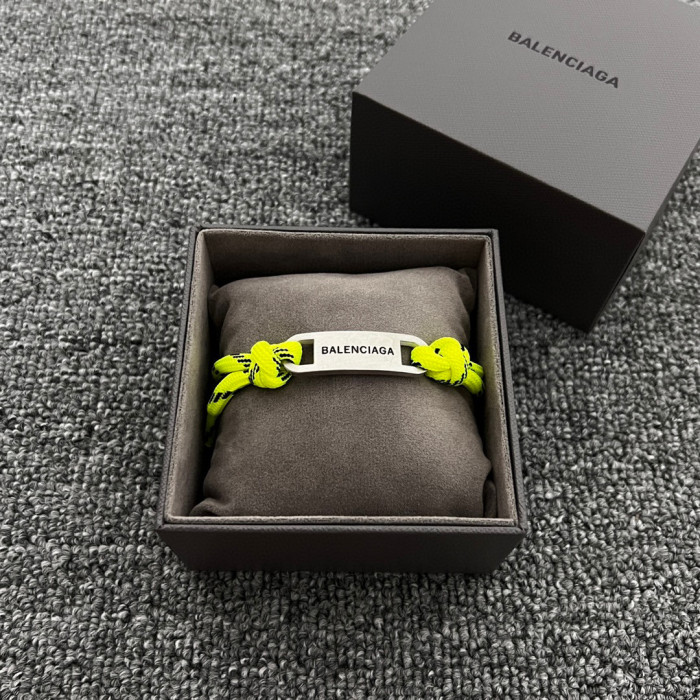 Balenciaga Refined Steel Drawcord Bracelet Accessories Jewelry #nigo82426