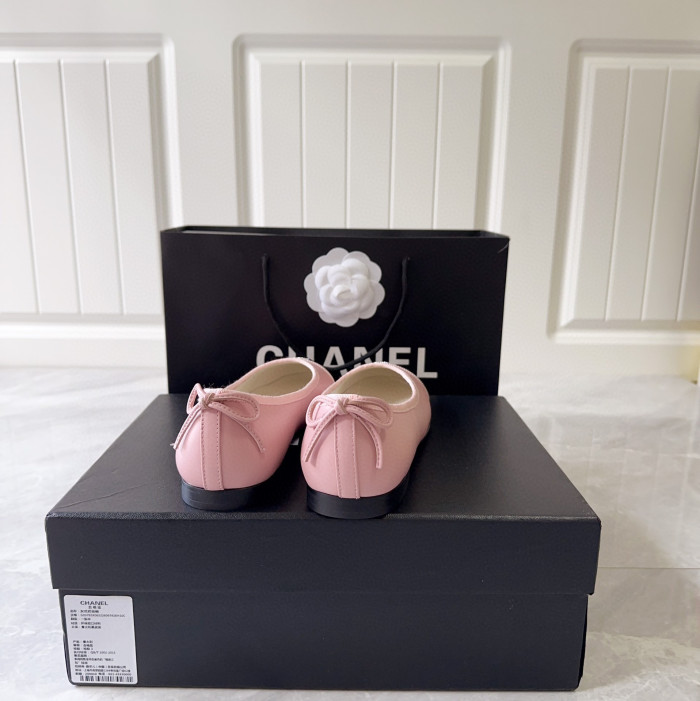 Chanel Cloth Faced Flat Shoes #nigo21249