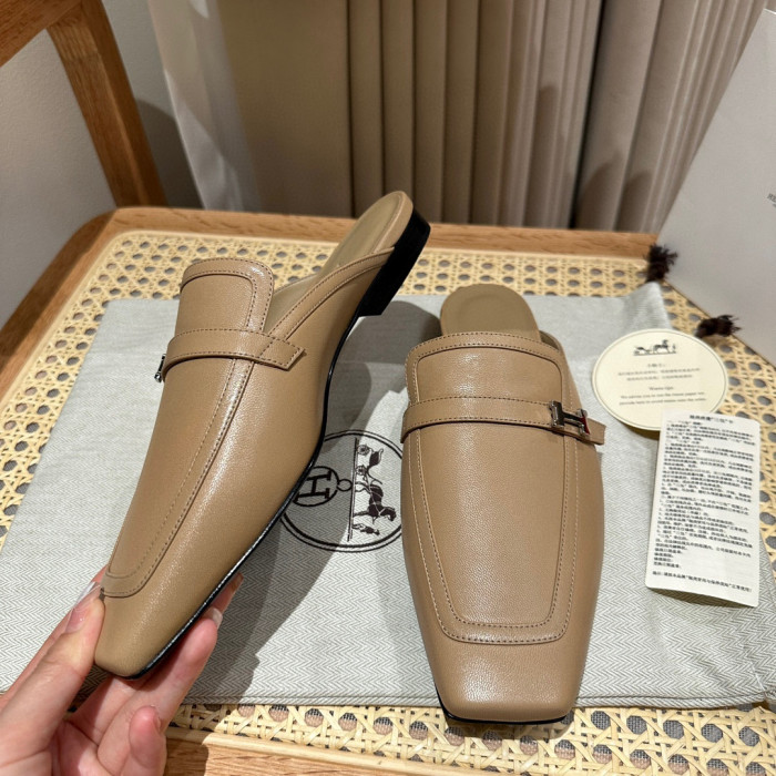 Hermès NIGO Mules Baotou Slippers Shoes #nigo57385