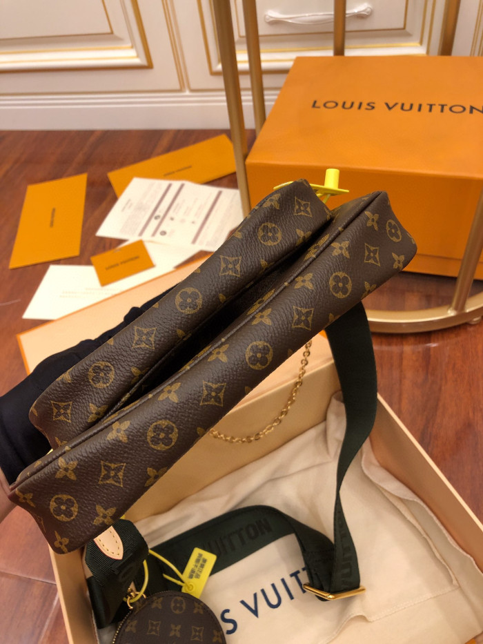 Louis Vuitton NIGO Multi-Bag Full Printed Old Flower Chest Leather Bags #nigo44813
