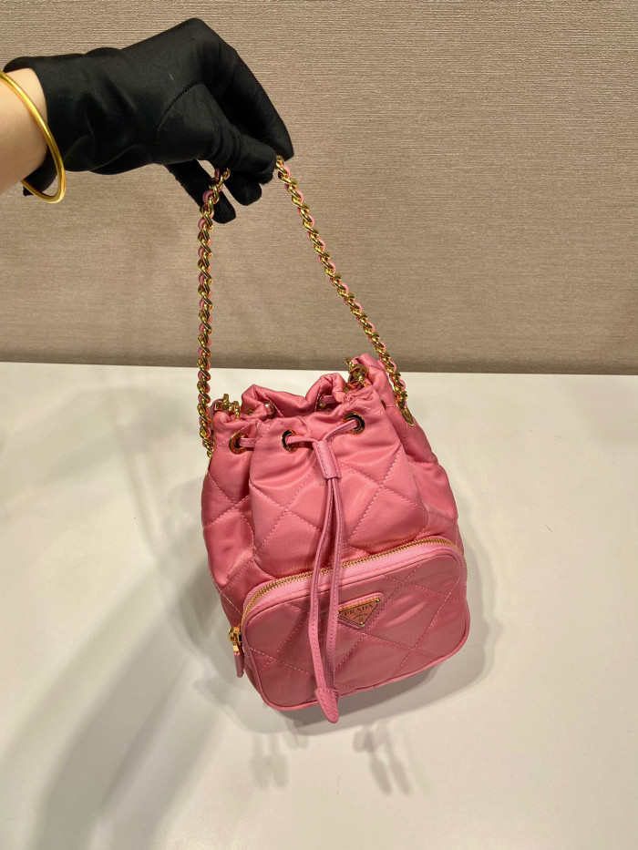 Prada Candy Colored Leather Shrink Handbag #nigo21392