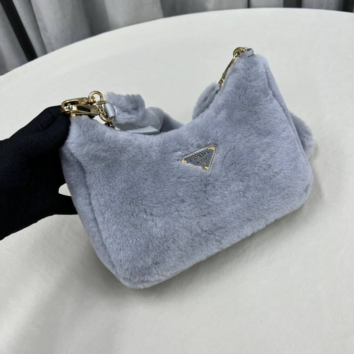 Prada Wool Maomao Single Shoulder Handheld Bags Bag #nigo56192