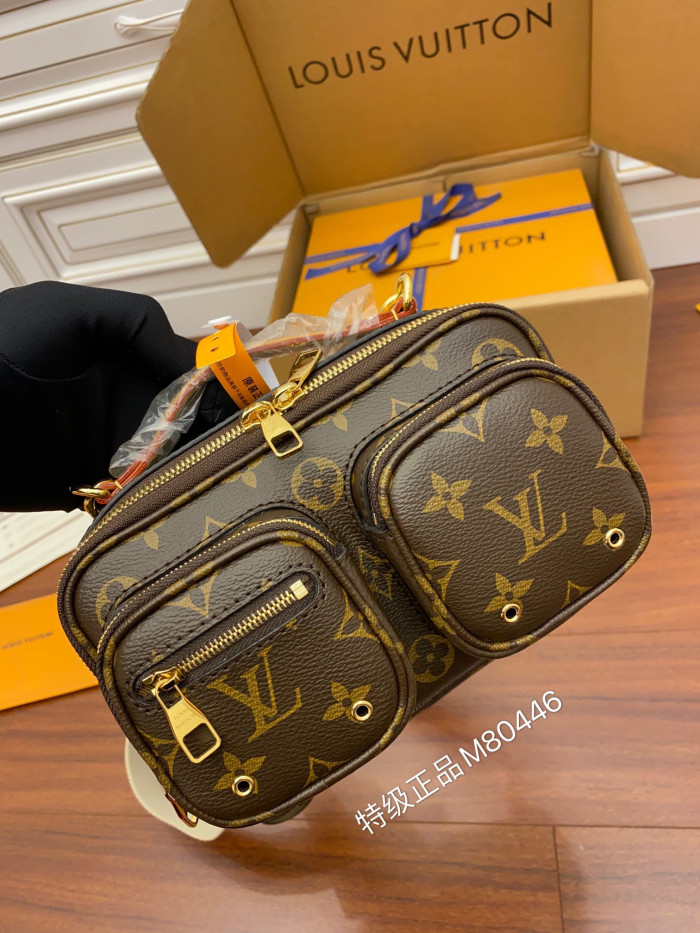 Louis Vuitton Multi-Bag Full Printed Old Flower Chest Leather Bags #nigo53177