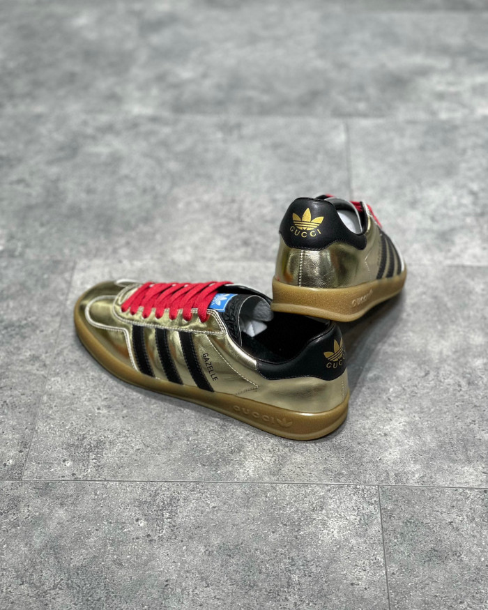 GUCCI Men's and Women's Retro Flat Sneakers Shoes #nigo54691