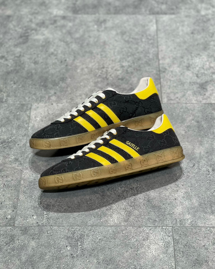 GUCCI Men's and Women's Retro Flat Sneakers Shoes #nigo54691