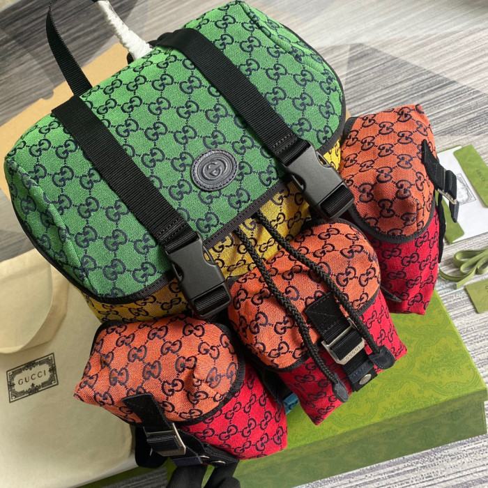Gucci Multicolor Backpack Bag #nigo332