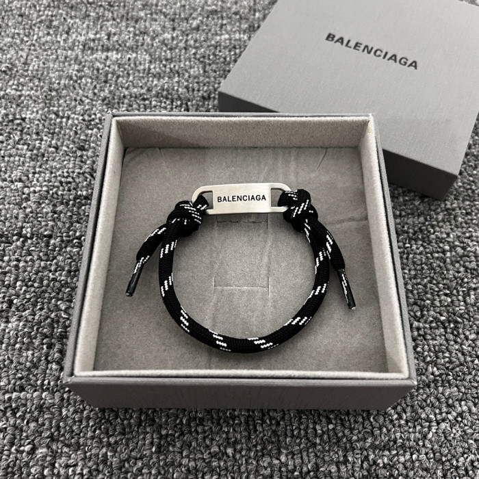 Balenciaga Refined Steel Drawcord Bracelet Accessories Jewelry #nigo82426