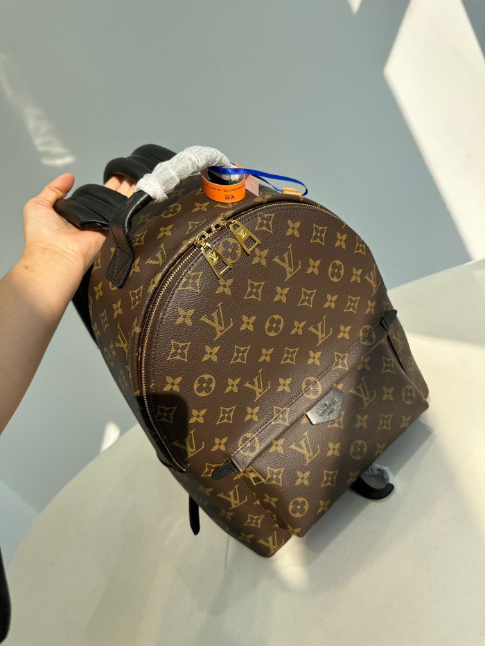 Louis Vuitton NIGO Leather Brown Backpack Bag #nigo57481