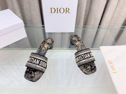 Dior High Heels Slippers Sandals Summer Women's Shoes #nigo29156