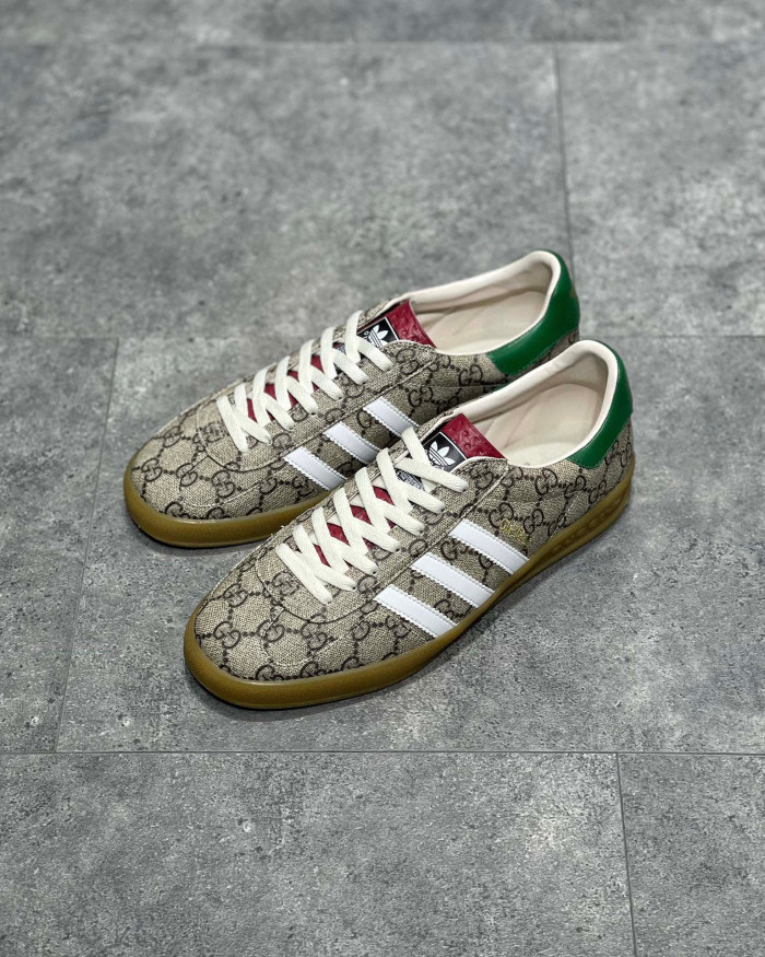 GUCCI Men's and Women's Retro Flat Sneakers Shoes #nigo54691
