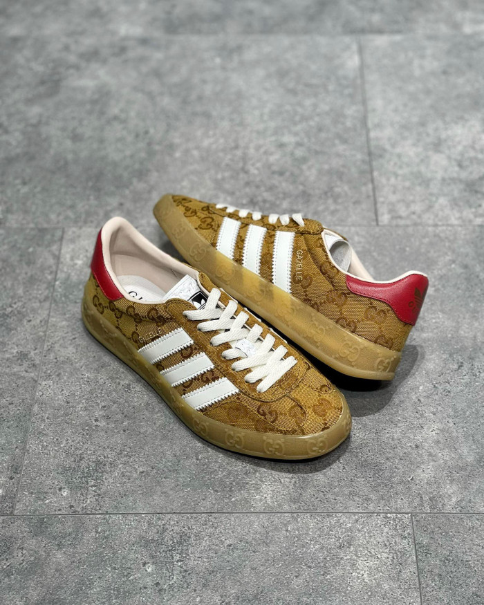 GUCCI Men's and Women's Retro Flat Sneakers Shoes #nigo54691