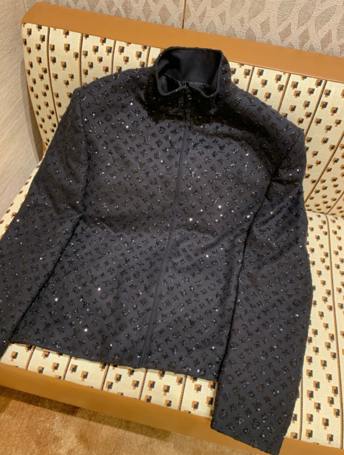 Louis Vuitton Bright Diamond Long Sleeved Coat And Pants Set #nigo96375