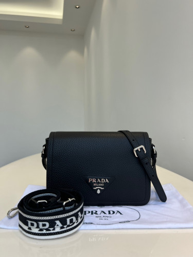 Prada Leather Square Shoulder Bags Handbag Bag #nigo56377