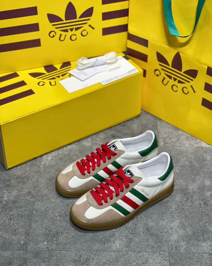 GUCCI Men's and Women's Retro Flat Sneakers Shoes #nigo54691