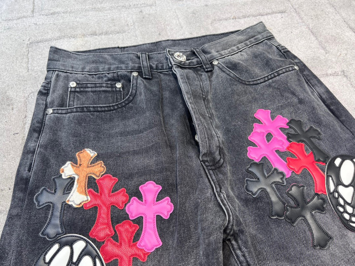 Chrome Hearts NIGO Washed Colorful Jeans Pants #nigo94677