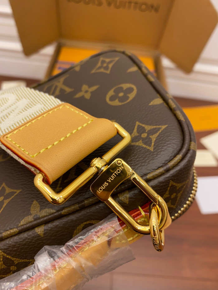 Louis Vuitton Multi-Bag Full Printed Old Flower Chest Leather Bags #nigo53177